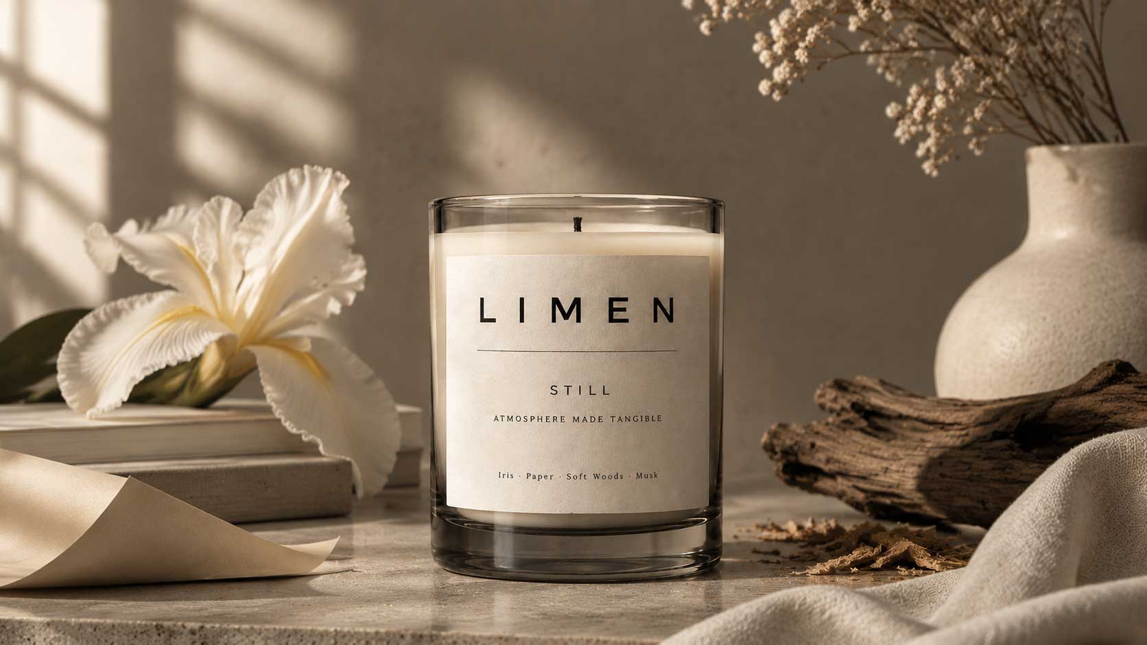 Still — Quiet · clean · contemplative